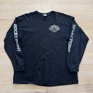 Harley-Davidson Rocky Point Authorized Dealer Long Sleeve Black Men's XL